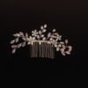 Νυφικό χτενάκι, επάργυρο με πέρλες και κρυσταλλάκια