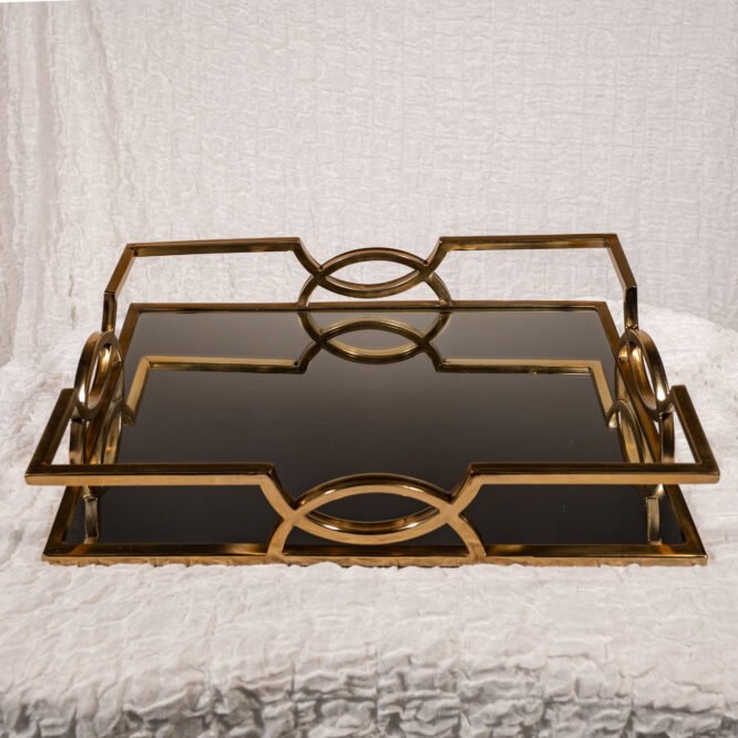 Σετ γάμου δίσκος καράφα ποτήρι