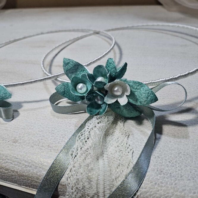 χειροποίητα στέφανα γάμου madeve