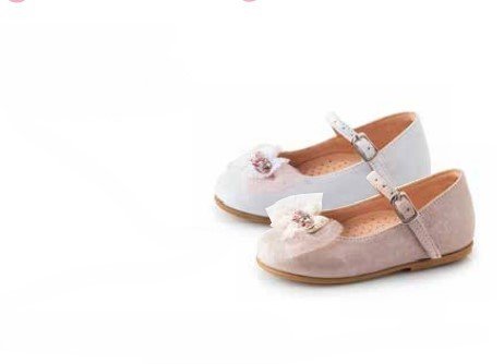 Petite Princesse εκρού παπουτσάκι βάπτισης 2 Petite Princesse εκρού παπουτσάκι βάπτισης - Image 2