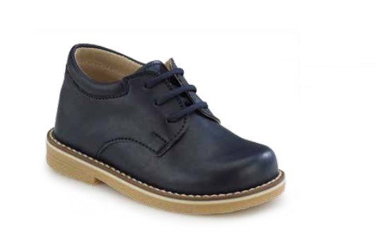 Petit Monsieur navy παπουτσάκι βάπτισης με elegant style