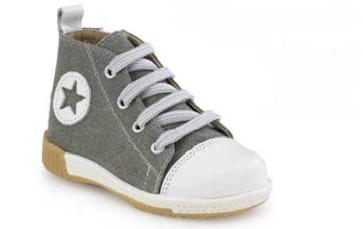 Petit Star denim παπουτσάκι βάπτισης με sporty touch 3 Petit Star denim παπουτσάκι βάπτισης με sporty touch - Image 3
