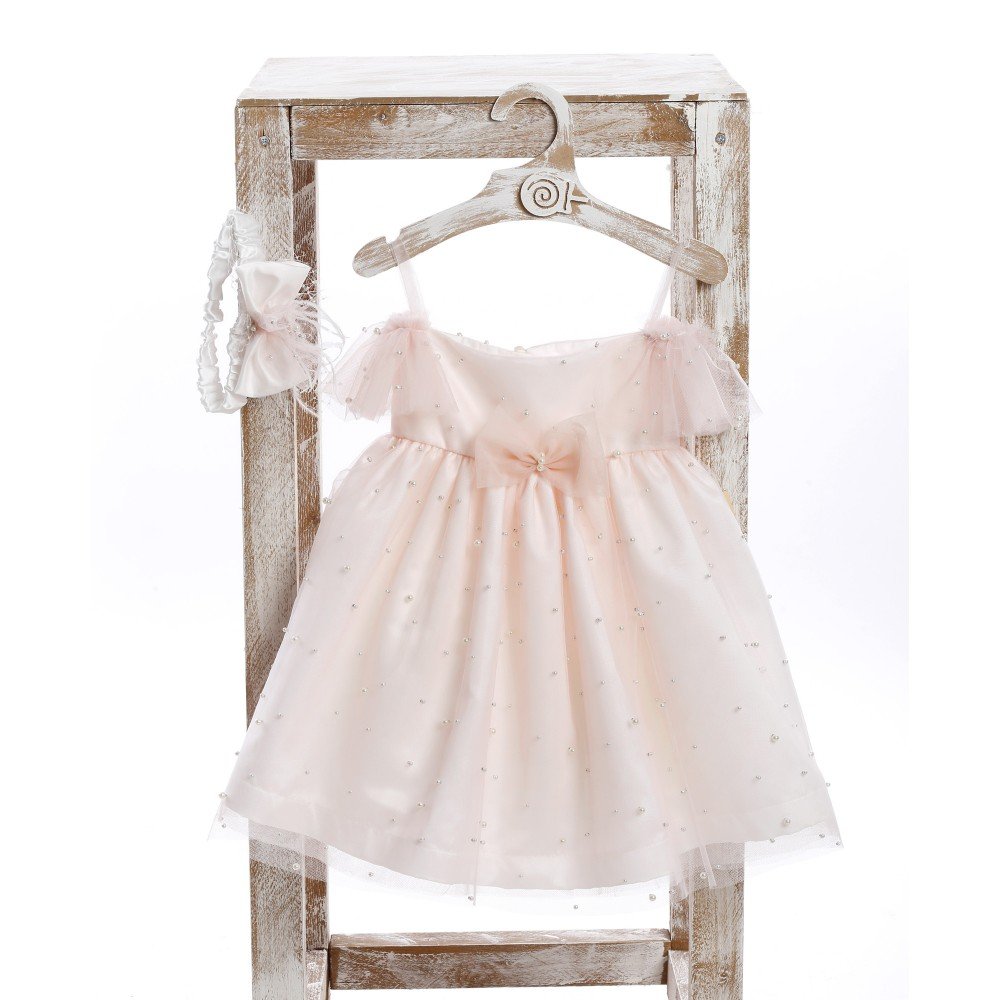 Little Princess – Απαλό Ροζ με Τούλι & Διακριτική Λάμψη 1 Little Princess – Απαλό Ροζ με Τούλι & Διακριτική Λάμψη