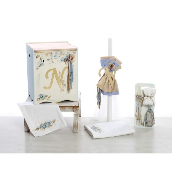 Σετ Βάπτισης Μονόγραμμα