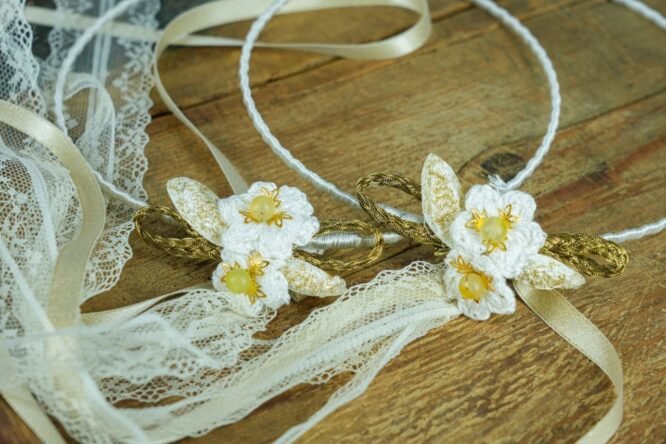 Στέφανα Γάμου Χειροποίητα σετ σε premium Συλλογή stefana gamou set nea syllogy madeve 3