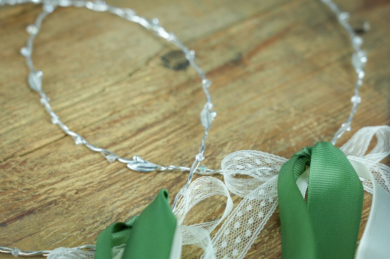 Στέφανα Γάμου με Δαντέλα & Κρύσταλλα 1 Στέφανα Γάμου με Δαντέλα & Κρύσταλλα