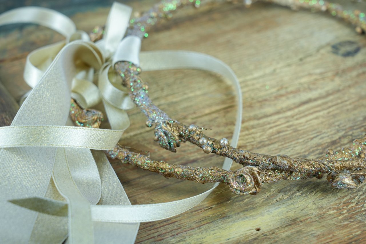 Χειροποίητα Στέφανα Γάμου με Διακριτική Λάμψη 2 Χειροποίητα Στέφανα Γάμου με Διακριτική Λάμψη - Image 2