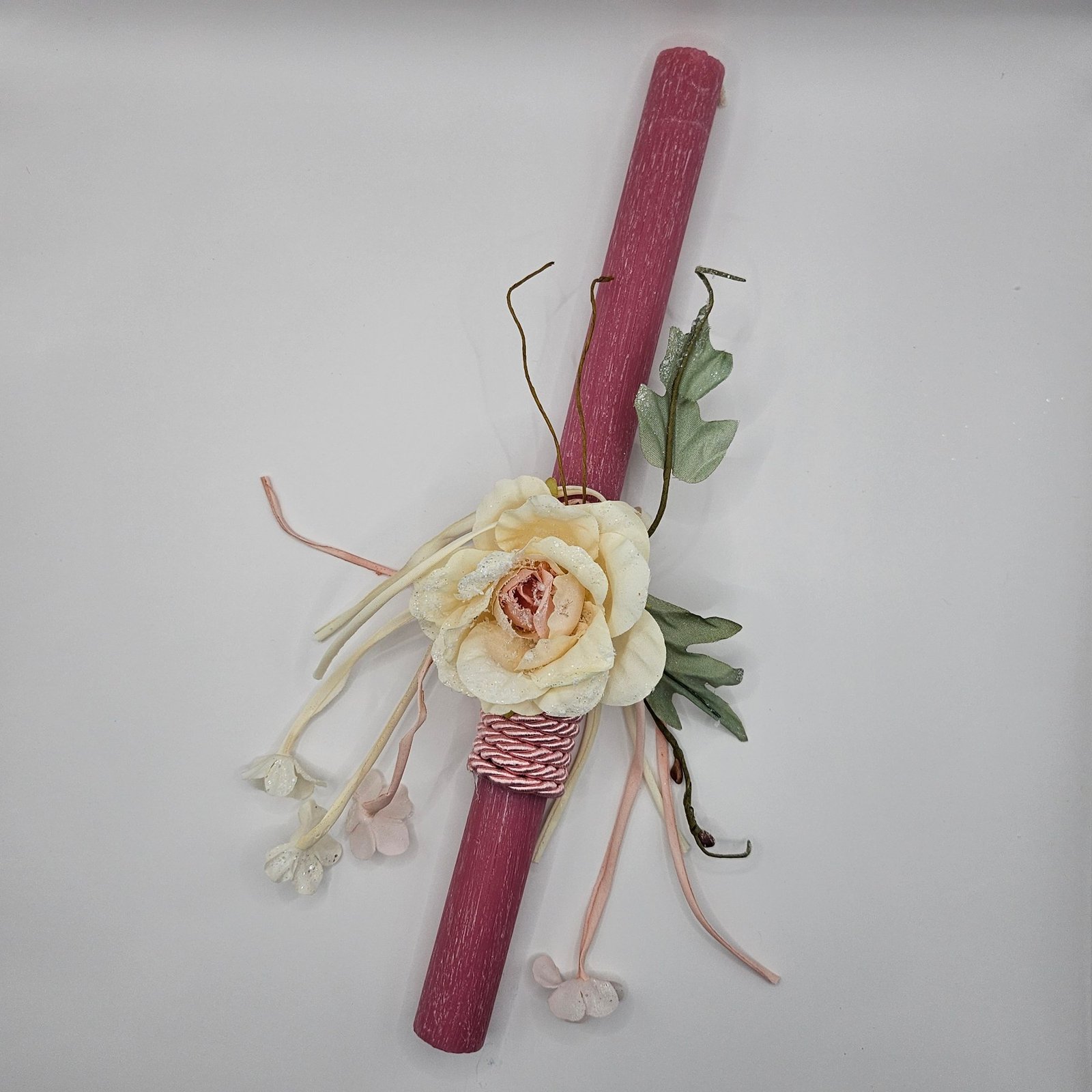 Πασχαλινή Λαμπάδα “Romantic Rose” 1 Πασχαλινή Λαμπάδα “Romantic Rose”