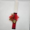 Πασχαλινή Λαμπάδα “Vintage Scarlet” 2 λα9