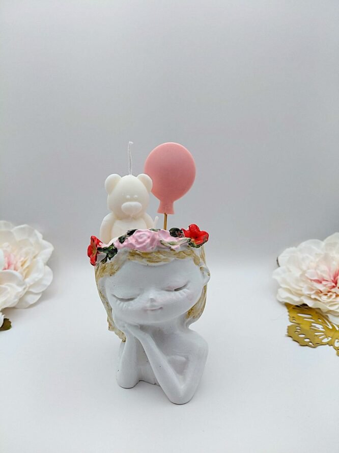 Little Angel – Πορσελάνινο Διακοσμητικό με Κερί